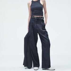 Rag and Bone Cassidy Cargo - Rinse Mid-Rise Featherweight Size 24